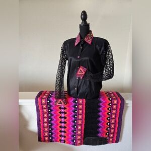 Stretch Taffeda Show Shirt & Match Pad